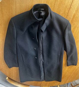 Abrigo Zara Man Negro XL