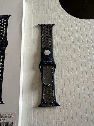 Cinturino Nike Apple Watch 45mm Medianoche S/M