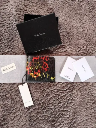 Portafoglio Paul Smith Vera Pelle Made in Italy