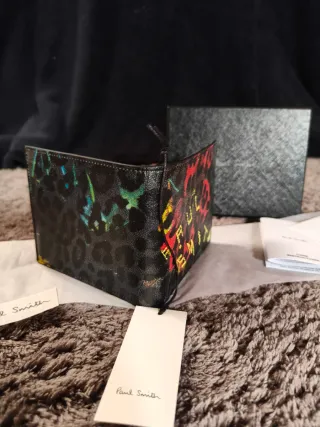 Portafoglio Paul Smith Vera Pelle Made in Italy