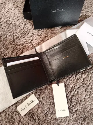 Portafoglio Paul Smith Vera Pelle Made in Italy