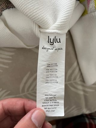 Jersey lylu estampado geométrico