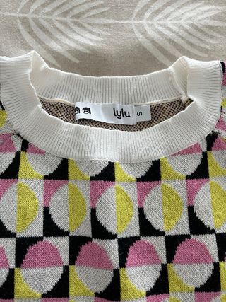 Jersey lylu estampado geométrico