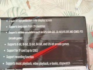 Consola X80 + SD 64GB Juegos + HDMI TV