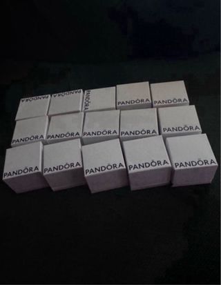 15 Cajas Pequeñas Pandora Blancas.