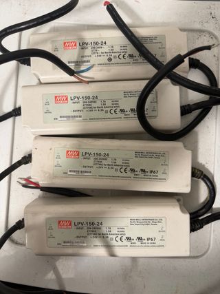 Lote fuente alimentacion/drivers/trafos 28 uds