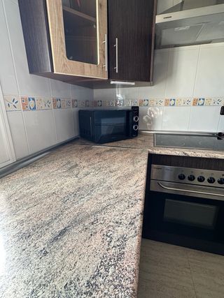 Cocina completa madera y metal