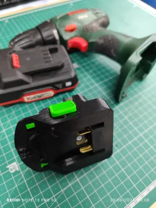 Adaptador Bosch PSR 12v/14.4v/18v - Parkside X20