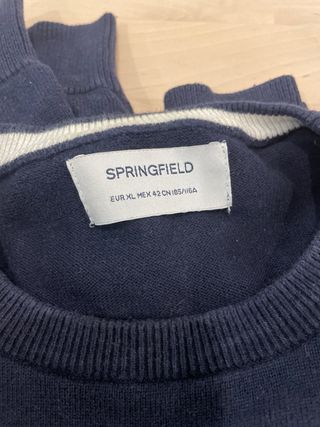 Jersey Springfield Azul Talla XL