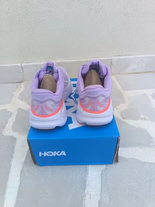 Scarpe Hoka Donna Viola/Arancio Taglia 38