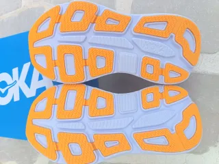 Scarpe Hoka Donna Viola/Arancio Taglia 38