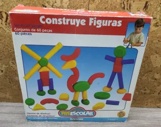 Juego Construye Figuras Famosa Preescolar