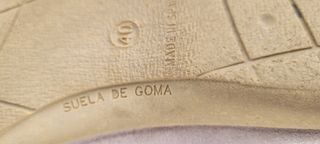 Bailarinas beige y doradas