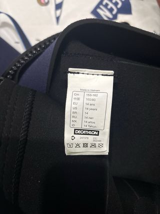 Traje Neopreno Olaian Niño Talla 14