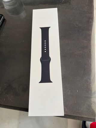 Cinturino Sport Apple Blu Marina Originale Taglia S/M