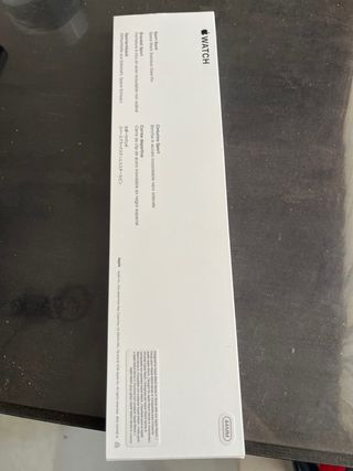 Cinturino Sport Apple Blu Marina Originale Taglia S/M