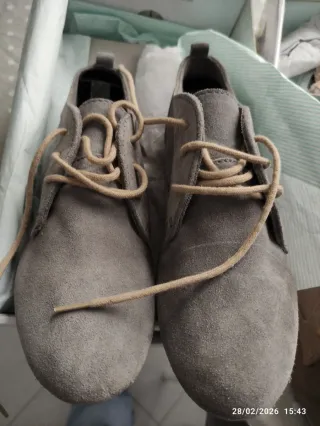 2 Pares Zapatos Piel Vuelta Talla 38