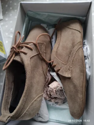 2 Pares Zapatos Piel Vuelta Talla 38