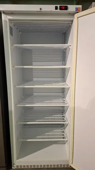 Congelador vertical con display digital