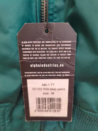 Cazadora Alpha industries