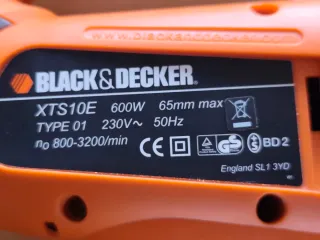 Sierra de calar Black & Decker XT