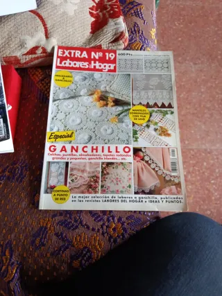 Revista labors hogar especial ganchillo. 131 pg.
