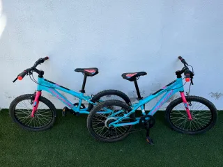 Bicicletas Megamo 20 Azul y Rosa
