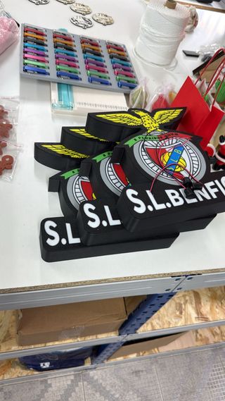 Luminária S.L. Benfica - Personalizável