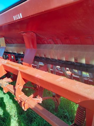 Sembradora en buen estado