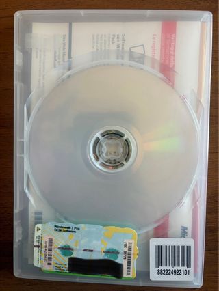 Windows 7 Professional DVD Licenza 64 bit