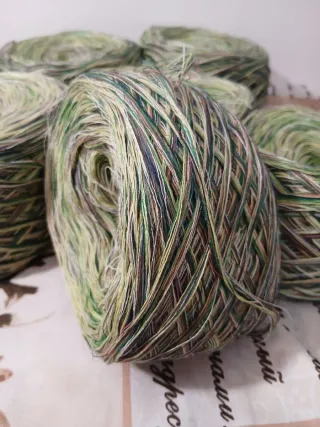 Gomitoli filato cotone e viscosa