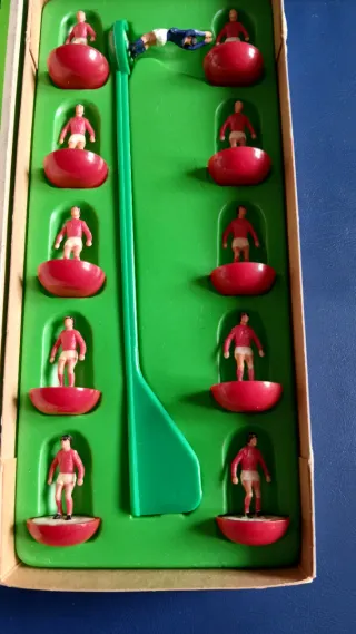 subbuteo ref 001  Arsenal, Liverpool, Manchester