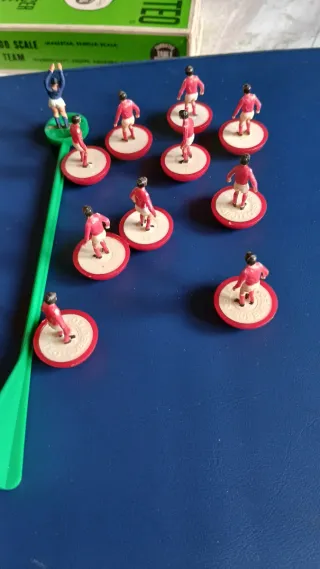 subbuteo ref 001  Arsenal, Liverpool, Manchester