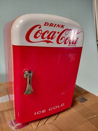 Mini Nevera Coca-Cola Roja