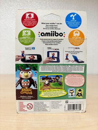 Figura Amiibo Nintendo Animal Crossing Blathers