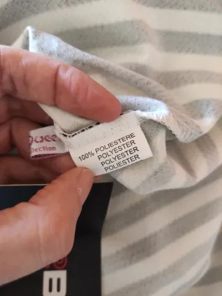 Minifalda de rayas blancas y negras