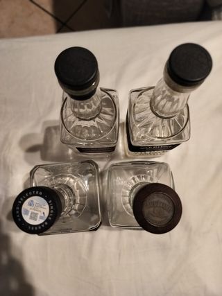 Lotto 4 Bottiglie Jack Daniel's Vuote
