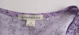 Vestido Aeropostale Morado Estampado