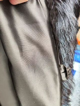 Abrigo Piel Nutri@ auténtica Marrón