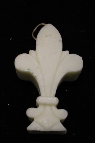 Candela decorativa fleur-de-lis Vela