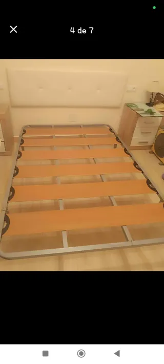 Colchón y somier 1.35