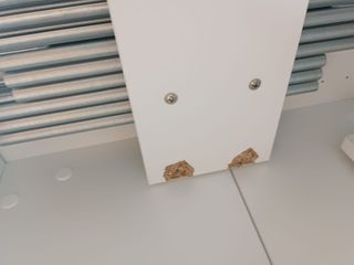 Mesa de comedor extensible blanca