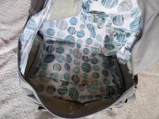 Bolso Cambiador Gris