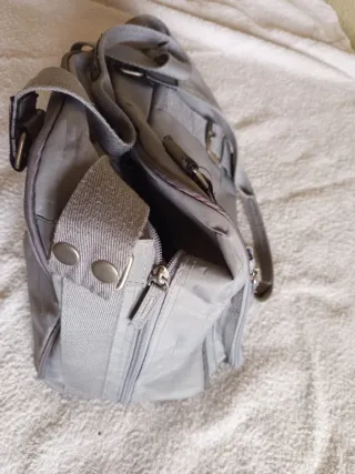 Bolso Cambiador Gris