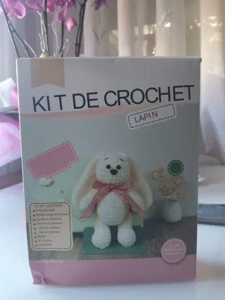 Kit de crochet para hacer un conejo (Lapin)