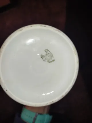 Juego de café Santa Clara porcelana floral