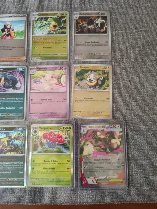 Lote Cartas Pokémon Megaevolución