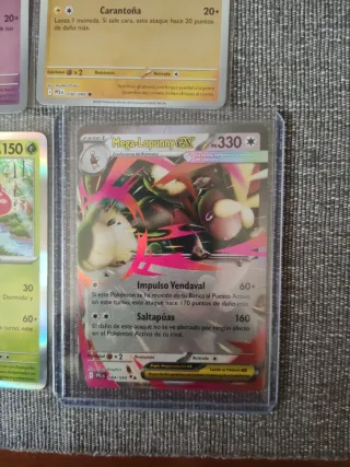 Lote Cartas Pokémon Megaevolución