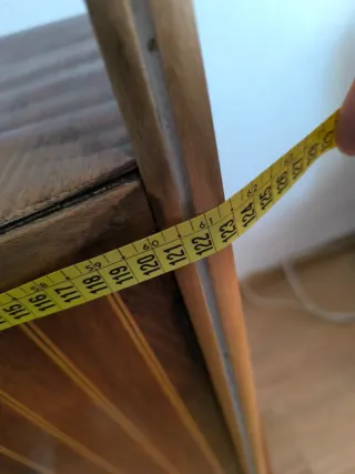 Mueble vintage TV/HI FI madera estilo escandinavo