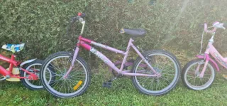 Lote 3 bicicletas infantiles